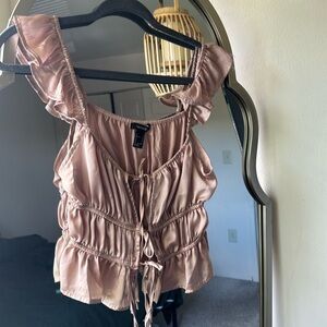 Satin Forever 21 Tank